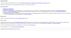 Desktop Screenshot of linux-pam.org